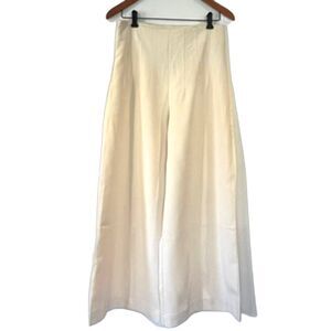 Refeel Beige High Rise Wide Leg Trousers Large